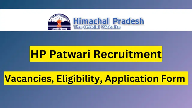 hp revenue department, patwari exam date, hppsc shimla, patwari form, patwari vacancy