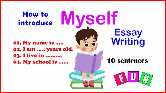 Write a paragraph about yourself, myself for class 1, my classroom paragraph, and my self for class 2. For classes 3–12, I am writing.